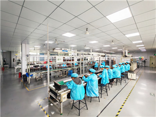 DIP plug-in wave soldering production line