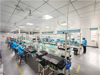 DIP plug-in wave soldering production line