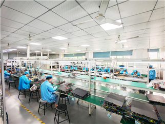 DIP plug-in wave soldering production line