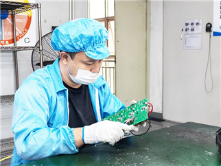 DIP plug-in wave soldering production line