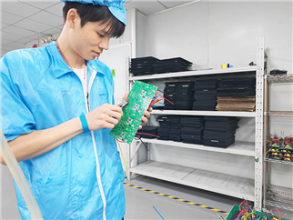 DIP plug-in wave soldering production line