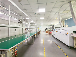 DIP plug-in wave soldering production line