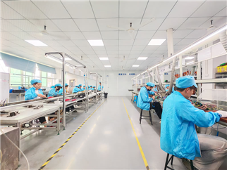 DIP plug-in wave soldering production line